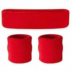 Unbranded Sweatbands Wristbands Headband Sweat Band For Sport Tennis Badminton Yoga Cotton