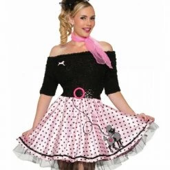 Tomfoolery Costumes 50s Poodle Skirt Size STD Ladies Costume
