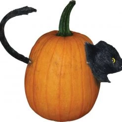 Morris Costumes Halloween Props/Decoration Black Cat Pumpkin Push In Halloween Decoration Black Cat Cake Topper 7 Morris Costumes Halloween Props/Decoration Black Cat Pumpkin Push In Halloween Decoration Black Cat Cake Topper