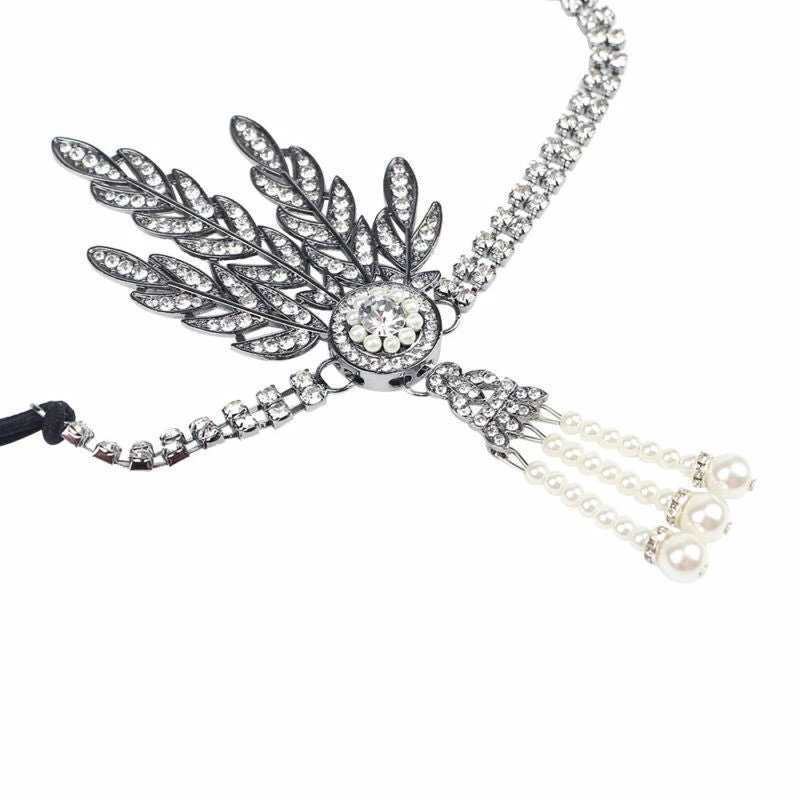 AliExpress 1920s 20s Flapper Great Gatsby Headband Vintage Bridal Headpiece With Tassle Costume Accessories 4 AliExpress 1920s 20s Flapper Great Gatsby Headband Vintage Bridal Headpiece With Tassle Costume Accessories