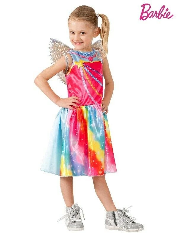 Rubie's Costumes Barbie Dreamtopia Fairy Mermaid Rainbow Size Medium 4-6 Girls Costume 3 Rubie's Costumes Barbie Dreamtopia Fairy Mermaid Rainbow Size Medium 4-6 Girls Costume