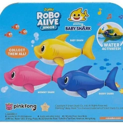 ABT Robo Alive Pinkfong Baby Shark Sing & Swim Bath Toy Mummy Daddy & Baby Shark Home & Garden 13 ABT Robo Alive Pinkfong Baby Shark Sing & Swim Bath Toy Mummy Daddy & Baby Shark Home & Garden