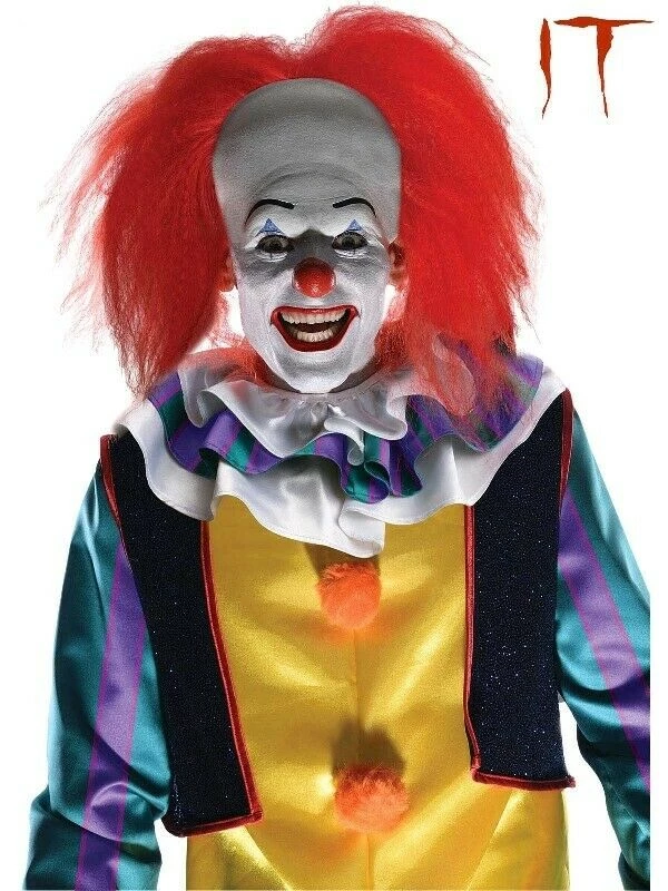 Rubie's Pennywise IT Deluxe Clown And Wig Mens Halloween Costume 4 Rubie's Pennywise IT Deluxe Clown And Wig Mens Halloween Costume