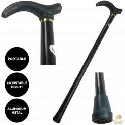 Unbranded 93cm Adjustable Walking Stick Cane Costume Prop Wheres Wally Costume Accessories