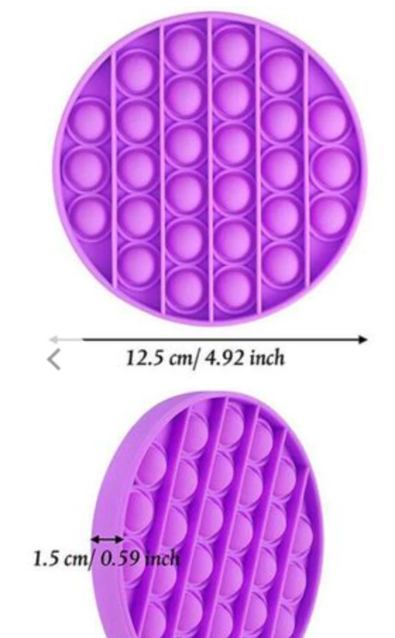 Unbranded Pop Its Circle Fidget Toy Push Bubble Stress Relief Kids Pop It Tiktok 2021 NEW 14 Unbranded Pop Its Circle Fidget Toy Push Bubble Stress Relief Kids Pop It Tiktok 2021 NEW