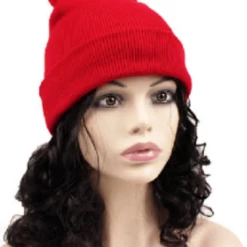 JD Fluro Neon Hi Vis Beanie Hats 80s Costume Accessory Winter Knitted Hat Costume Accessories