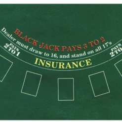 Balloon Agencies Casino Place Your Bets Black Jack Felt Game Board 183cm X 91cm Home & Garden