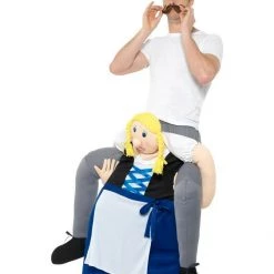 Rubie's Bavarian Beer Maiden Beer Buddy Piggyback Funny Oktoberfest Mens Costume