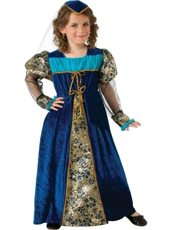 Rubie's Blue Black Camelot Princess Book Week Halloween Girls Costume Costumes 3 Rubie's Blue Black Camelot Princess Book Week Halloween Girls Costume Costumes