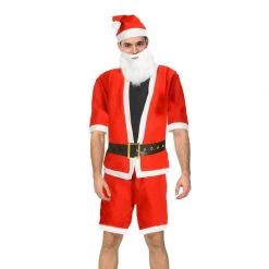 Unbranded Christmas Summer Santa STD Size Mens Costume Christmas Adult Costumes