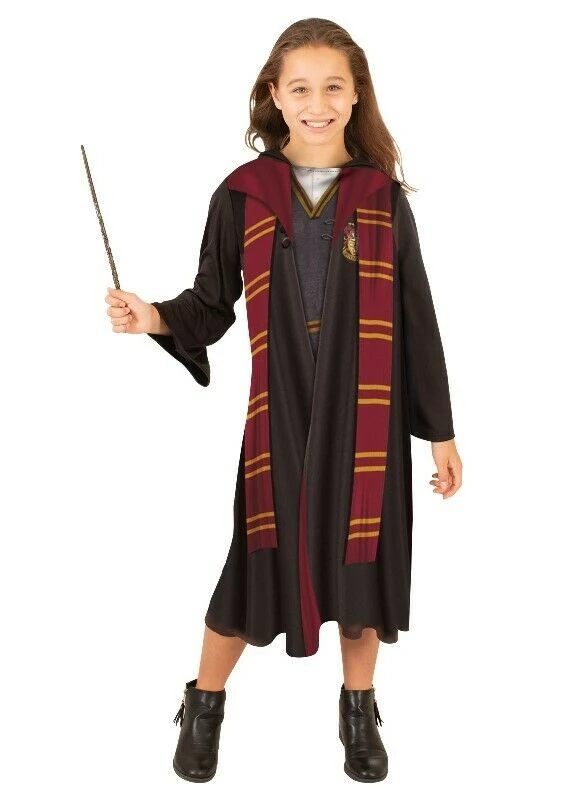 Rubies Deerfield Harry Potter Hermione Hooded Robe Deluxe AU Book Week Girls Costume Costumes 1 Rubies Deerfield Harry Potter Hermione Hooded Robe Deluxe AU Book Week Girls Costume Costumes