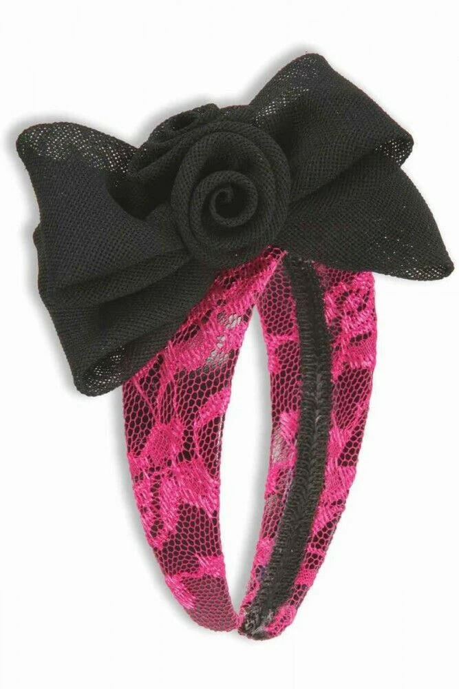 Tomfoolery Costume Accessories 80s Neon Retro Headband With Bow 1980s Orange Pink Black Green Headbands 5 Tomfoolery Costume Accessories 80s Neon Retro Headband With Bow 1980s Orange Pink Black Green Headbands