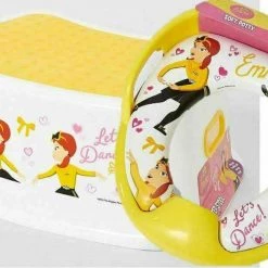 TAR Home & Garden Emma The Wiggles Girls Toilet Training Padded Toilet Seat Cover & Stool