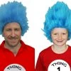 Sweidas Deluxe Creepy Thing Wig Blue Mens Boys Wig Wigs