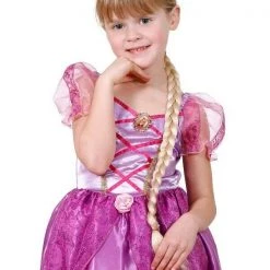 Rubies Deerfield Disney Princess Rapunzel Tangled Size Small 4-6 Girls Costume Tiara Wand And Wig Costumes