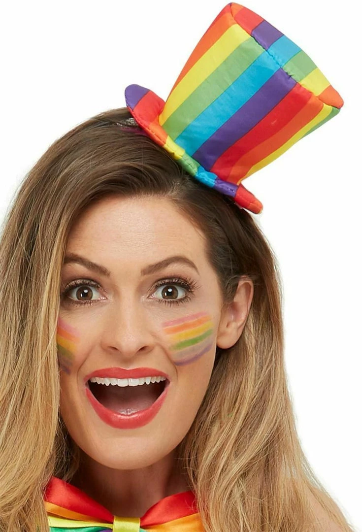 Smiffys Costume Accessories Pride Rainbow Hat Sash Tie Costume Accessory 2 Smiffys Costume Accessories Pride Rainbow Hat Sash Tie Costume Accessory