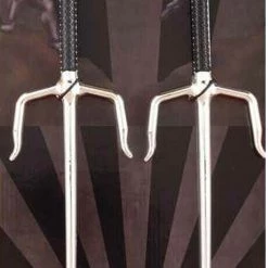 Morris Costumes Adult 14 Inch Ninja Metallic Sais Weapon Costume Accessory Costume Accessories