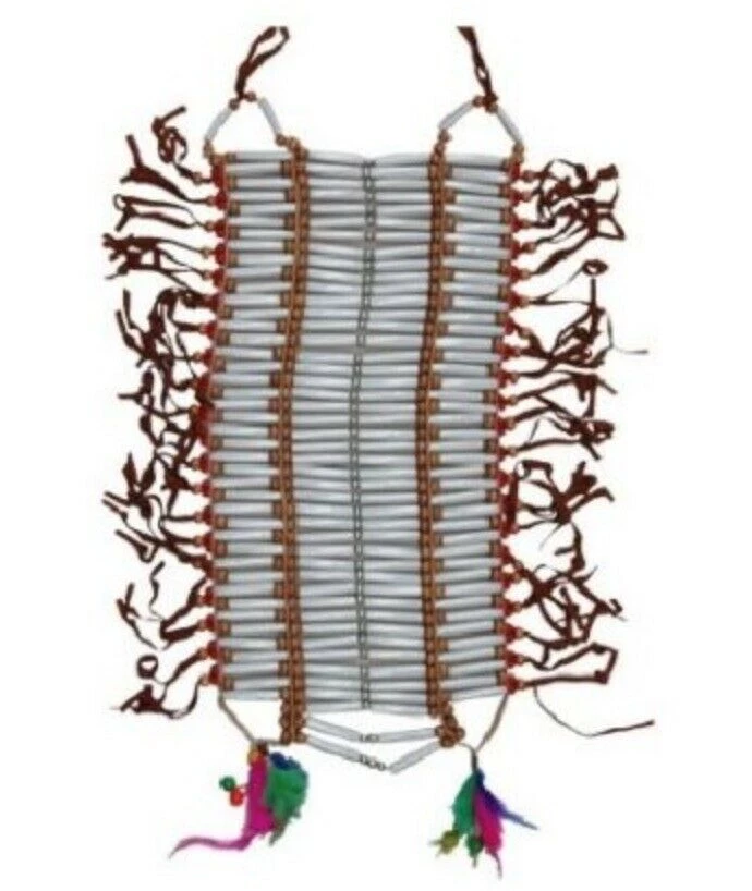 Sweidas Costume Accessories American Indian Chief Native Bone Chest Plate Costume Accessory 2 Sweidas Costume Accessories American Indian Chief Native Bone Chest Plate Costume Accessory