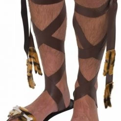 Rubies/Forum/Smiffys Costumes Caveman Leopard Print Club Sandals Wig Mens Costume 11 Rubies/Forum/Smiffys Costumes Caveman Leopard Print Club Sandals Wig Mens Costume
