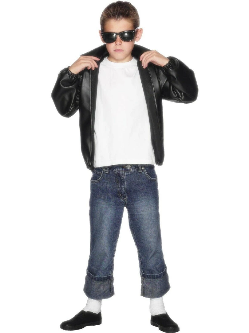 Smiffys Child Grease T Bird Jacket Boys Costume 1 Smiffys Child Grease T Bird Jacket Boys Costume