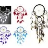 JD Dream Catchers With 5 Rings And Feathers Wall Hanging Decoration Home & Garden