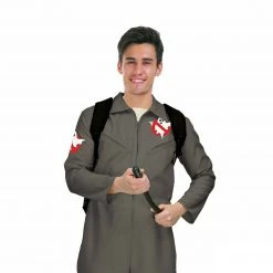Unbranded Adult Ghost Fighter Costume Dress Up Party Halloween Jumpsuit Ghost Buster Halloween Costumes
