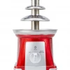 Unbranded Cascading Red Vintage Classic Retro Electric Chocolate Fountain 3 Tier Design
