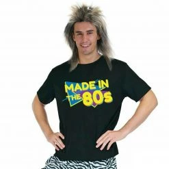 JD Party Adult Mens 80's Punk Rock Pants Fresh Prince Baggy Rapper Zebra 1980 Costume