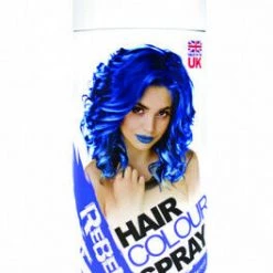 Carnival Health & Beauty Rebellious Coloured Hair Spray Paint Colour Washable Removable