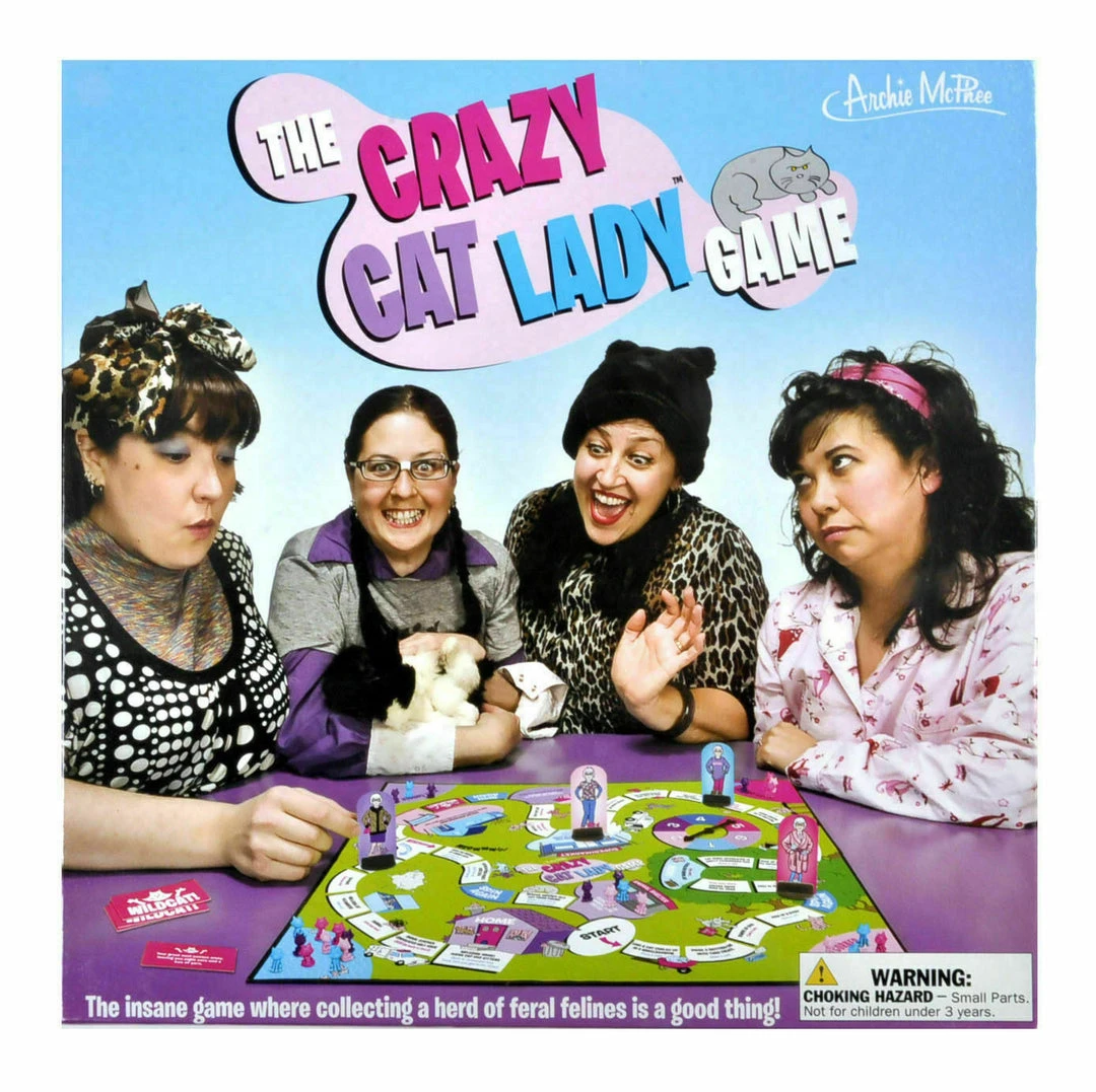 WilliamValentine Archie McPhee Crazy Cat Lady Board Game Home & Garden 1 WilliamValentine Archie McPhee Crazy Cat Lady Board Game Home & Garden