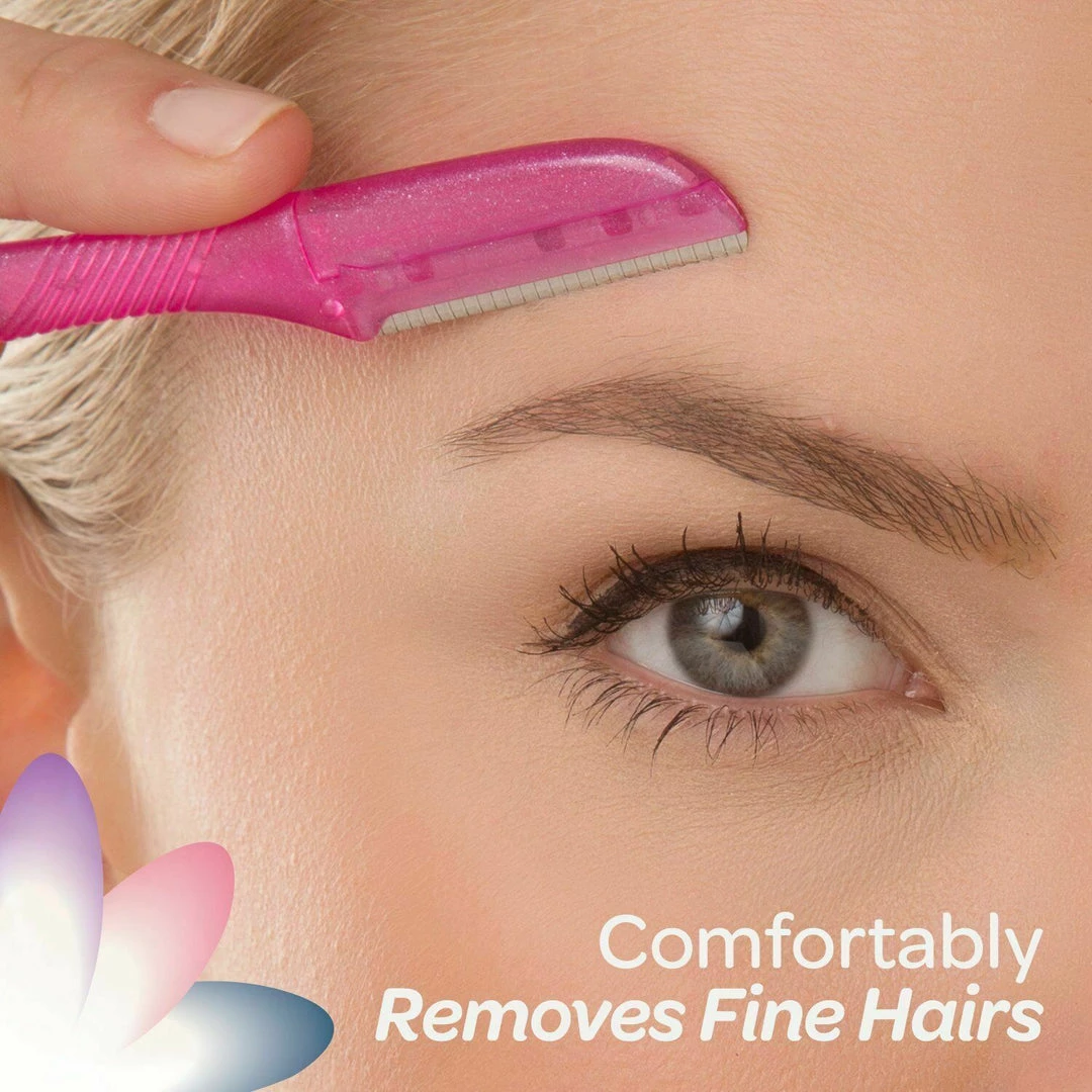 Schick Silk Touch-Up Multipurpose Exfoliating Derma Planing Tool Eyebrow Razor 2 Schick Silk Touch-Up Multipurpose Exfoliating Derma Planing Tool Eyebrow Razor