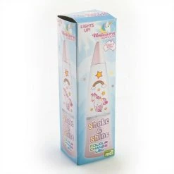 MDI Girls Shake & Shine Glitter Lamp Night Light Bedroom Mermaid Unicorn Fairy