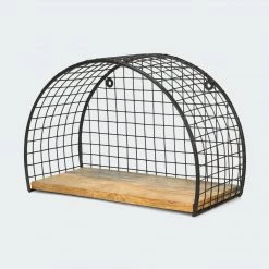 Kmart Arch Wall Shelf Floating Hanging Mount Storage Rail Rack Display Room Home Decor Home & Garden