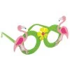 Balloonagencies Costume Accessories Summer Luau Flamingo Foam Glasses Costume Accessory