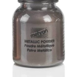Tomfoolery Costume Accessories Mehron Metallic Powder & Mixing Liquid Face Body Paint Make Up GOLD SILVER