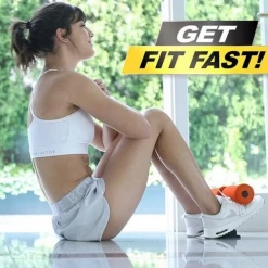 Kleva Portable Suction Sit Up Bar & Resistant Bands For Home Gym Training