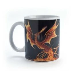 MDI Australia Coffee Ceramic Mug Novelty Tea Cup Mystical Mug Dragon Mystical Fairy Mug Home & Garden