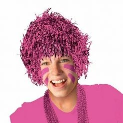 Balloon Agencies Deluxe Metallic Tinsel Wig Mens Womens Disco Costume Accessory Many Colours 16 Balloon Agencies Deluxe Metallic Tinsel Wig Mens Womens Disco Costume Accessory Many Colours