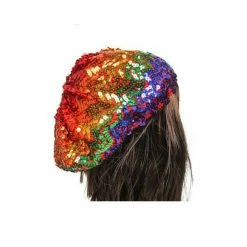 JD Costume Accessories 1 Ladies Girls French 70s Costume Party Dance Disco SEQUINED SEQUINS Hat BERET 21 JD Costume Accessories 1 Ladies Girls French 70s Costume Party Dance Disco SEQUINED SEQUINS Hat BERET