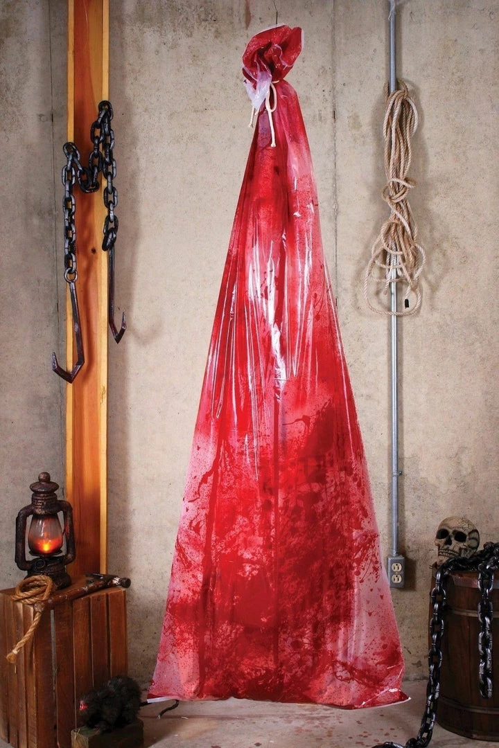 Sweidas Bloody Body Bag Life Size Halloween Decoration Prop Halloween Props/Decoration 1 Sweidas Bloody Body Bag Life Size Halloween Decoration Prop Halloween Props/Decoration