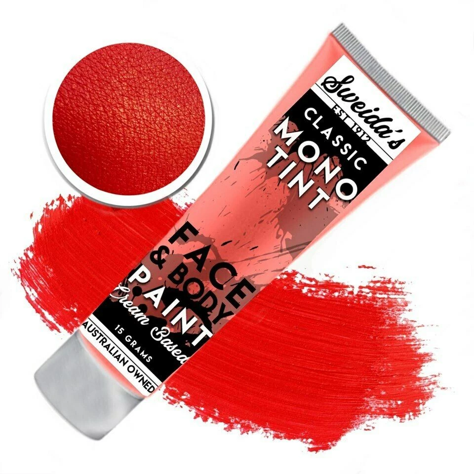 Sweidas Classic Monotint Cream Based Liquid Face & Body Paint 15ml Costume Accessories 19 Sweidas Classic Monotint Cream Based Liquid Face & Body Paint 15ml Costume Accessories