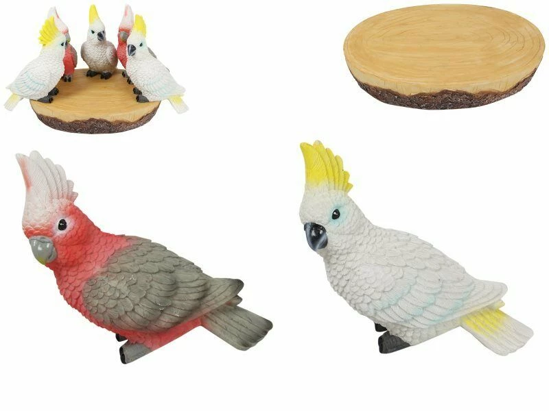MALMAR 20cm Galah Cockatoo Parrot Australian Native Bird Parrot Shelf Sitter Ornament Home & Garden 1 MALMAR 20cm Galah Cockatoo Parrot Australian Native Bird Parrot Shelf Sitter Ornament Home & Garden