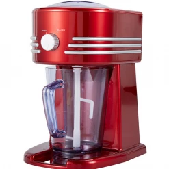 Unbranded Home & Garden Red Frozen Drink Maker Stainless Steel Cutting Blade Two Shaving Setting Classic