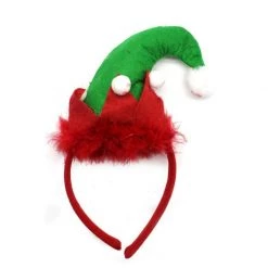Unbranded 6pk Christmas Headband Photo Prop Kit Reindeer Elf Costume Accessory Christmas Costume Accessories
