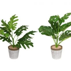 MALMAR Home & Garden Artificial Fern Plant In White Filigree Pot, 43cm Fake Foliage Home Garden Decor 5 MALMAR Home & Garden Artificial Fern Plant In White Filigree Pot, 43cm Fake Foliage Home Garden Decor