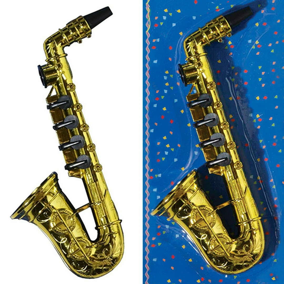 Kazoo Gold Saxophone Clarinet Trumpet Musical Instruments Band Costume Toy Accesory 4 Kazoo Gold Saxophone Clarinet Trumpet Musical Instruments Band Costume Toy Accesory
