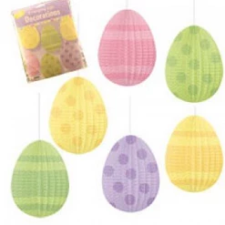 Balloon Agencies Party Supplies Easter Egg Or Easter Bunny Shaped Lanterns Party Decoration Pack Of 6 5 Or 3