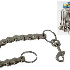 MAL 15 Links Silver Bike Chain Key Ring
