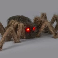 Kmart Animated Motion Activated Creepy Sounds 32cm Moving Spider Halloween Decoration Halloween Props/Decoration