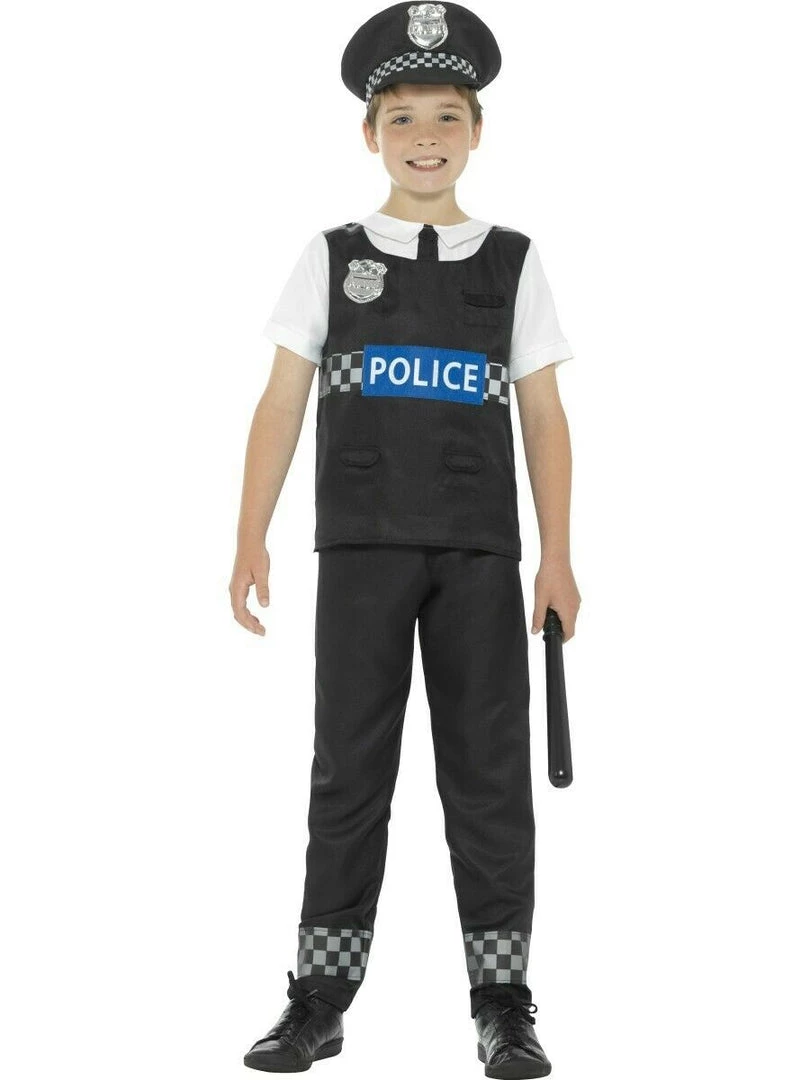 Smiffys Army Police Cop Boys Costume Costumes 8 Smiffys Army Police Cop Boys Costume Costumes